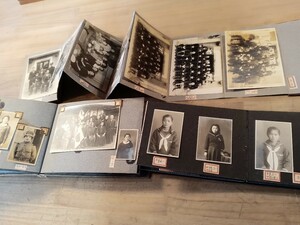 戦前　写真　アルバム　約90枚　警官　軍人　女学生　一軒分　古書　古文書　和本　古本　古写真