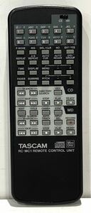 240218L☆ TASCAM RC-MC-1 REMOTE CONTROL UNIT オーディオリモコン ♪配送方法＝おてがる配送ネコポス♪