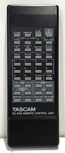 240218J☆ TASCAM RC-500 REMOTE CONTROL UNIT オーディオリモコン ♪配送方法＝おてがる配送ネコポス♪