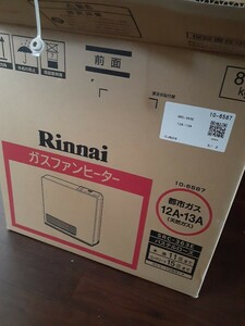 Rinnai ガスファンヒーター 都市ガス 12A 13A用