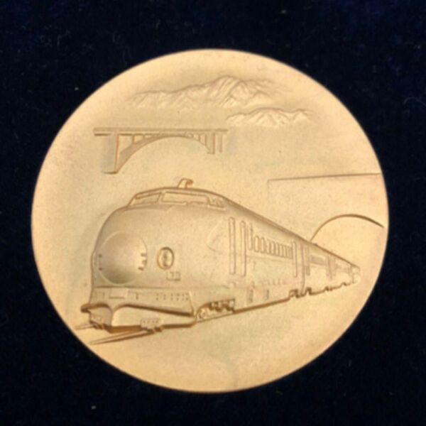 上越新幹線の開業記念メダル