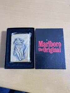 Marlboro マルボロ・ZIPPO /ジッポー　 未使用　カウボーイ　（ライター　オイルライター