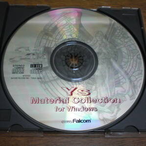 【即決】日本ファルコム 「イース マテリアルコレクション」Falcom 素材集 MIDI WAVE Ys 1996年発売の画像3