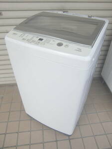 ★◇洗濯機 7kg アクア AQW-GP70HJ-W 2020年製 白 中古 大型 お部屋まで搬入 送料無料 即決 2237