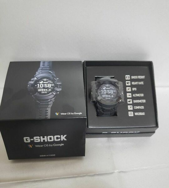 G-SHOCK GSW-H1000-1JR 　希少　廃盤　未使用 カシオ G-SQUAD 腕時計 ジーショック　入手困難　美品