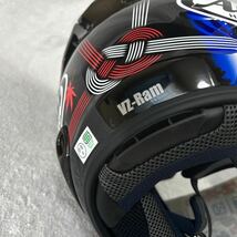 ★19年製 Arai VZ-RAM ORIENTAL2 55-56cm Sサイズ アライ VZラム オリエンタル2 オープンフェイス ジェットヘルメット 錦鯉 龍 A60209-1_画像9