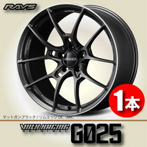 納期確認必須 1本価格 レイズ ボルクレーシング G025 MKカラー 16inch 4H100 6J+47 RAYS VOLK RACING