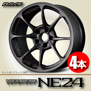 納期確認必須 4本価格 レイズ ボルクレーシング NE24 MTカラー 19inch 5H114.3 9J+38 RAYS VOLK RACING