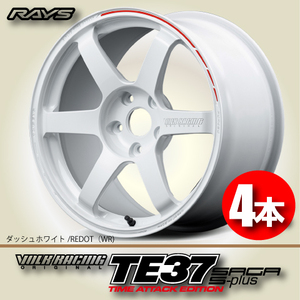 納期確認必須 4本価格 レイズ ボルクレーシング TE37SAGA S-plus TIME ATTACK EDITION WRカラー 18inch 5H114.3 10.5J+16 RAYS VOLK RACING