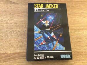 ■k SEGA セガ　ゲームソフト　STAR JACER スター・ジャッカー　カセットのみ　SC-1000 レトロ