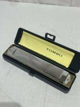 【t109】　TOMBO ハーモニカ G# トンボ プレミアム　21 楽器 ハモニカHARMONICA _画像1