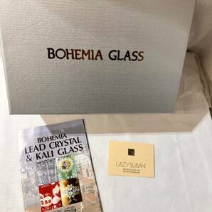 【D487】BOHEMIA ペアグラス ボヘミアグラス ワイングラス ミニグラス の画像6