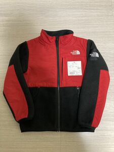 ノースフェイス デナリジャケット ブラック&レッド キッズ130サイズ　検索 NORTH FACE パタゴニア モンベル 登山