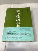 希少品　源氏物語講座1〜8巻源氏物語辞典　全9冊　有精堂 _画像5