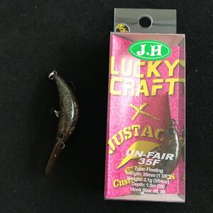 ラッキークラフトアンフェア 35F LUCKYCRAFT UN-FAIR 城峰オリカラ エクリプス 新品、中古品2個セット