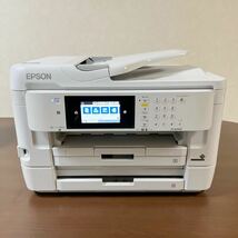 【美品】EPSON エプソン ビジネス インクジェットプリンター 複合機 PX-M5081F 2段カセット 総印刷枚数413枚 ジャンク_画像1