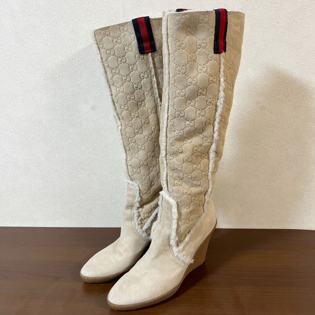 2024年最新】Yahoo!オークション -gucci ロング ブーツの中古品・新品