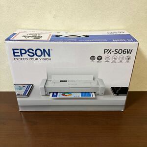 【未使用に近い】EPSON エプソン モバイルプリンター PX-S06W