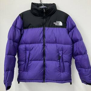 １円　スタート　THE NORTH FACE ザ ノースフェイス NUPTSE JACKET ヌプシジャケット ND91841 ダウンジャケット　サイズL　パープル