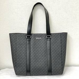 MICHAEL KORS マイケルコース　ブラック クーパー シグネチャー EW ショッパー トート 37F1LCOT3B