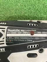 【中古品】★makita(マキタ) 10.8v充電式インパクトドライバ 白(本体のみ) TD090DZW / ITEO6PF6OAJQ_画像3