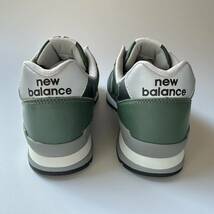 試着のみ オールレザー New Balance CM996NC GREEN US9.5 27.5cm USA製オリジナルM576コンセプト グリーン×グレー 緑 スニーカー 限定M996_画像6