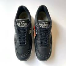 国内正規品 New Balance M1500NAV ネイビー オールレザー UK製 US8 26cm 新品 イギリス英国製 限定 NB 紺 スニーカー Made In England_画像3