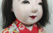 希少 古い 市松人形 レトロ 着物 日本人形 時代 アンティーク 骨董_画像6