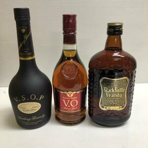 サントリー VSOP VO HARDYS Black Bottle Brandy 3本セット SUNTORY