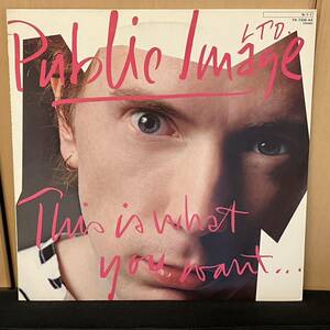 Public Image Ltd. - This Is What You Want... This Is What You Get ( John Lydon pil Electronic Rock New Wave Experimental )