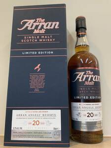 希少 アラン Arran エンジェルズ・リザーブ Angel’s Reserve 20年 52.2% 700ml 限定品