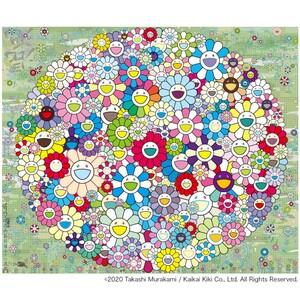 新品未開封品☆村上隆【森のコロポックル】 Takashi Murakami / Signed. ED300 /ポスター☆ Flowers kaikaikiki Zingaro もののけ 京都 108