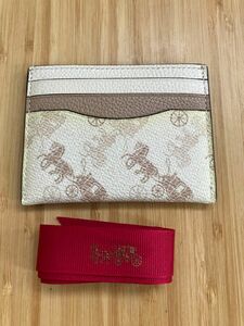 訳あり　COACH カードケース 定期入れ 名刺入れ