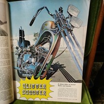 カスタムチョッパー custom choppers 1972年6月号　年式相応の痛みはあります トライアンフ ハーレー ビンテージ ハーレーダビッドソン_画像3