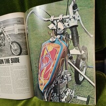 カスタムチョッパー custom choppers 1972年6月号　年式相応の痛みはあります トライアンフ ハーレー ビンテージ ハーレーダビッドソン_画像8