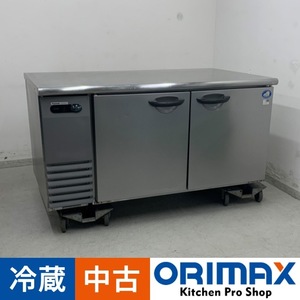 [ used ] A07449 refrigeration cold table Pas s Roo Panasonic SUR-GP1591B 100V width 150cm depth 90cm[ for kitchen use ][ guarantee have ][ stop in business office ]P