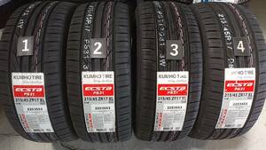 2023年モデル 新品 クムホ エクスタ PS31　215/45R17　4本セット