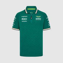 【日本未発売・即納】1点限り Aston Martin F1 Team 2024 Team polo XLサイズ アストンマーチン F1 2024年 チーム ポロシャツ アロンソ_画像1