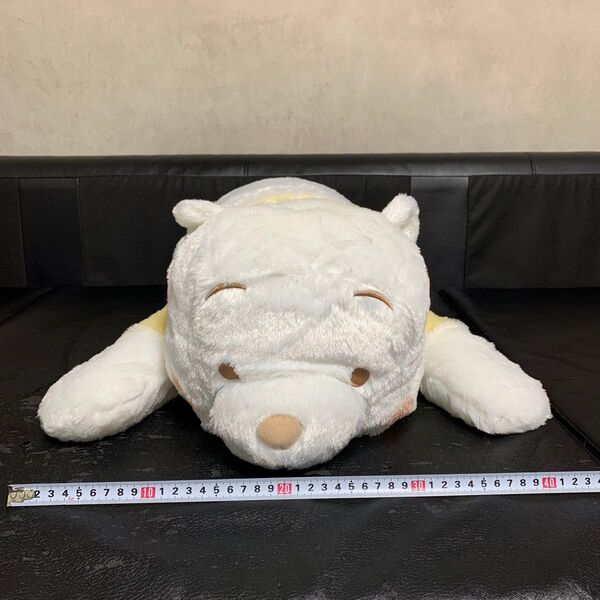 Disney ディズニー くまのプーさん グランデぬいぐるみ ホワイトゴールド