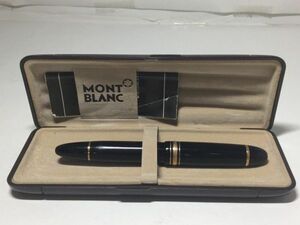 【中古品】MONTBLANC モンブラン マイスターシュテュック No.149 ペン先 4810 14C 585 万年筆 筆記用具 文具 MEISTERSTUCK