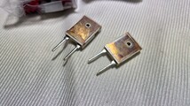 独Mundorf MResist ultra Resistor 最高級金属箔抵抗 5.6Ω ペア 別売ヒートシンク付き 未使用 ムンドルフ_画像2