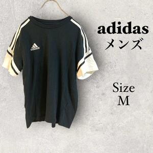 1205 アディダス【M】adidas メンズ　Tシャツ　カットソー　スポーツ