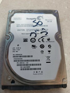 Seagate ノートPC用 2.5インチHDD 640GB ハードディスク SATA HDD 正常