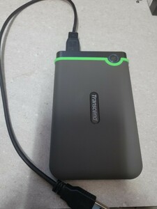 Transcend TS1TSJ25M3S ポータブルHDD 1TB 使用少 HDD