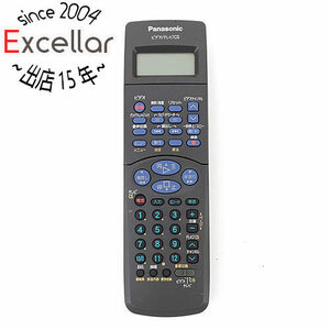 【中古】Panasonic ビデオリモコン VEQ2442 電池カバーなし [管理:1150026192]