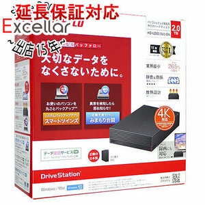 BUFFALO バッファロー 外付HDD HD-LDS2.0U3-BA 2TB ブラック [管理:1000013497]