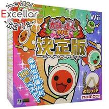 【中古】太鼓の達人Wii 決定版 [太鼓とバチ同梱版] ディスク傷 [管理:1350004204]_画像1