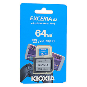 【ゆうパケット対応】キオクシア microSDXCメモリーカード KMU-B064G 64GB [管理:1000022514]