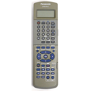 【中古】Panasonic DVDリモコン EUR7901KE0 [管理:1150010742]