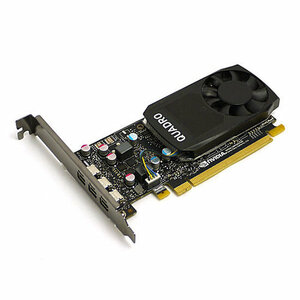 【中古】グラフィックボード NVIDIA Quadro P400 PCIExp 2GB [管理:1050009607]